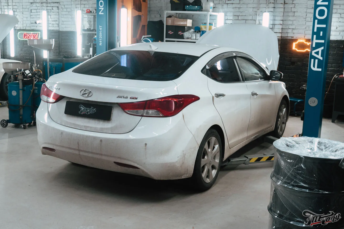 Раскоксовка двигателя на Hyundai Avante